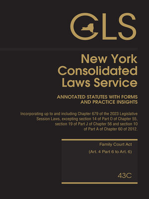 cover image of New York Consolidated Laws Service